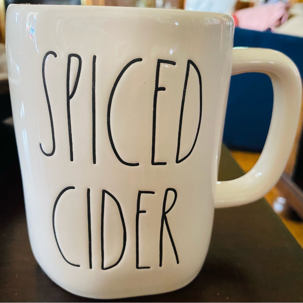 Rae Dunn “Spiced Cider” Mug w/red inside